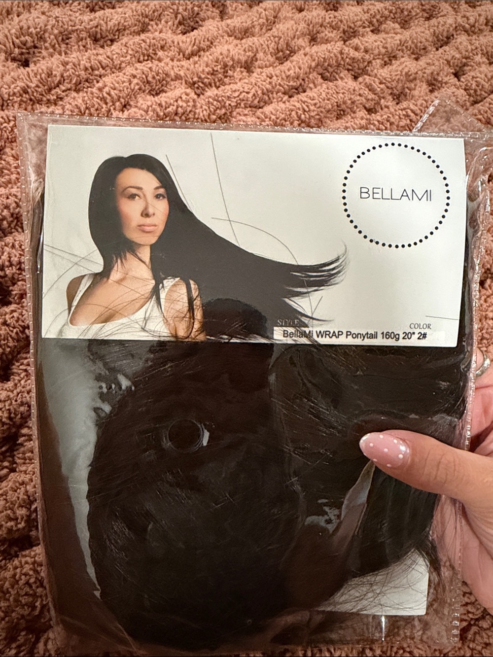Bellami 20” wrap ponytail